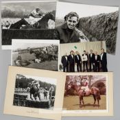 A collection of approximately 80 photographs relating to the career of the Champion Jockey Stan