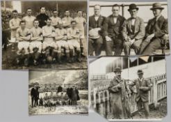 Cardiff City FC collection of original press photographs relating to early years as league team