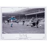 FOOTBALL - Manchester City Colin Bell – Large 16”x12” signed Limited Edition display photograph: