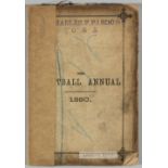 The Football Annual 1880, edited by Charles W. Alcock, published by The Cricket Press, Ludgate Hill,