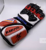 Marc Marquez (Spain) collection of signed MotoGP memorabilia, including signed 2021 Marquez