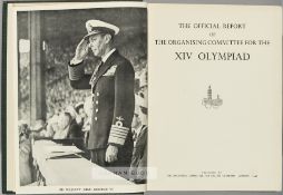 London 1948 Olympic Games Official report of the Organising Committee for the XIV Olympiad,