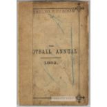 The Football Annual 1882, edited by Charles W. Alcock, published by The Cricket Press, London,