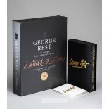 George Best "Blessed" the autobiography cased special edition, leather bound hardback with in