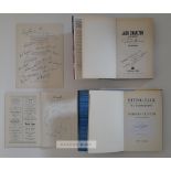 Leeds United signed items, Don Revie glory years team, book page signed by 16 of the great side of