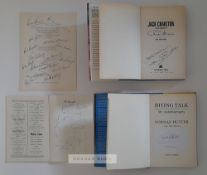 Leeds United signed items, Don Revie glory years team, book page signed by 16 of the great side of