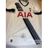Ledley King signed white Tottenham Hotspur replica home jersey, Under Armour, short-sleeved with