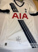 Ledley King signed white Tottenham Hotspur replica home jersey, Under Armour, short-sleeved with