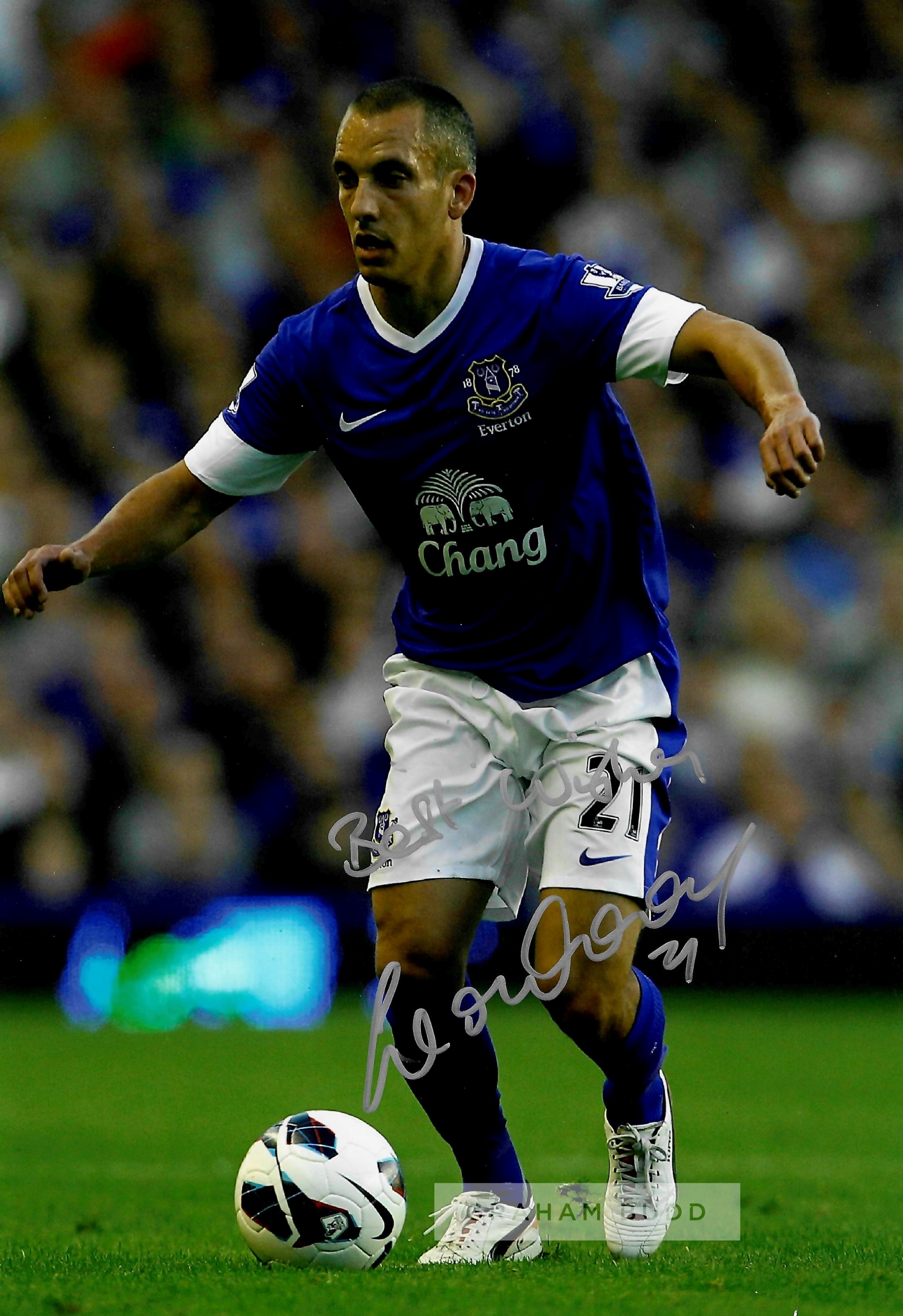 Everton FC Collection of signed photographs of current & former players, including Leon Osman, - Image 6 of 6