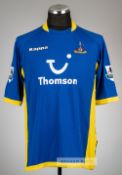 Mido squad signed blue and yellow Tottenham Hotspur no.15 away jersey, season 2005-06, Kappa,