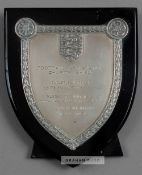 George Robledo's F.A. Charity Shield Newcastle United v Manchester United, played at Old Trafford,
