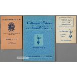 A collection of Tottenham Hotspur and other football ephemera, to include 17 handbooks dating