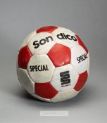 Sunderland AFC Centenary team signed match football v England XI played at Roker Park, 7th