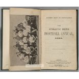 The Athletic News Football Annual 1894, eighth year of publication, hardback, 223-pages, featuring