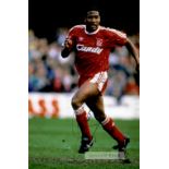 Liverpool Legends collection of ten signed photographs, including John Barnes, Dirk Kuyt, Robbie