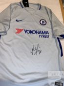 Ruben Loftus-Cheek signed grey Chelsea replica away jersey 2017-18, Nike, short-sleeved with club