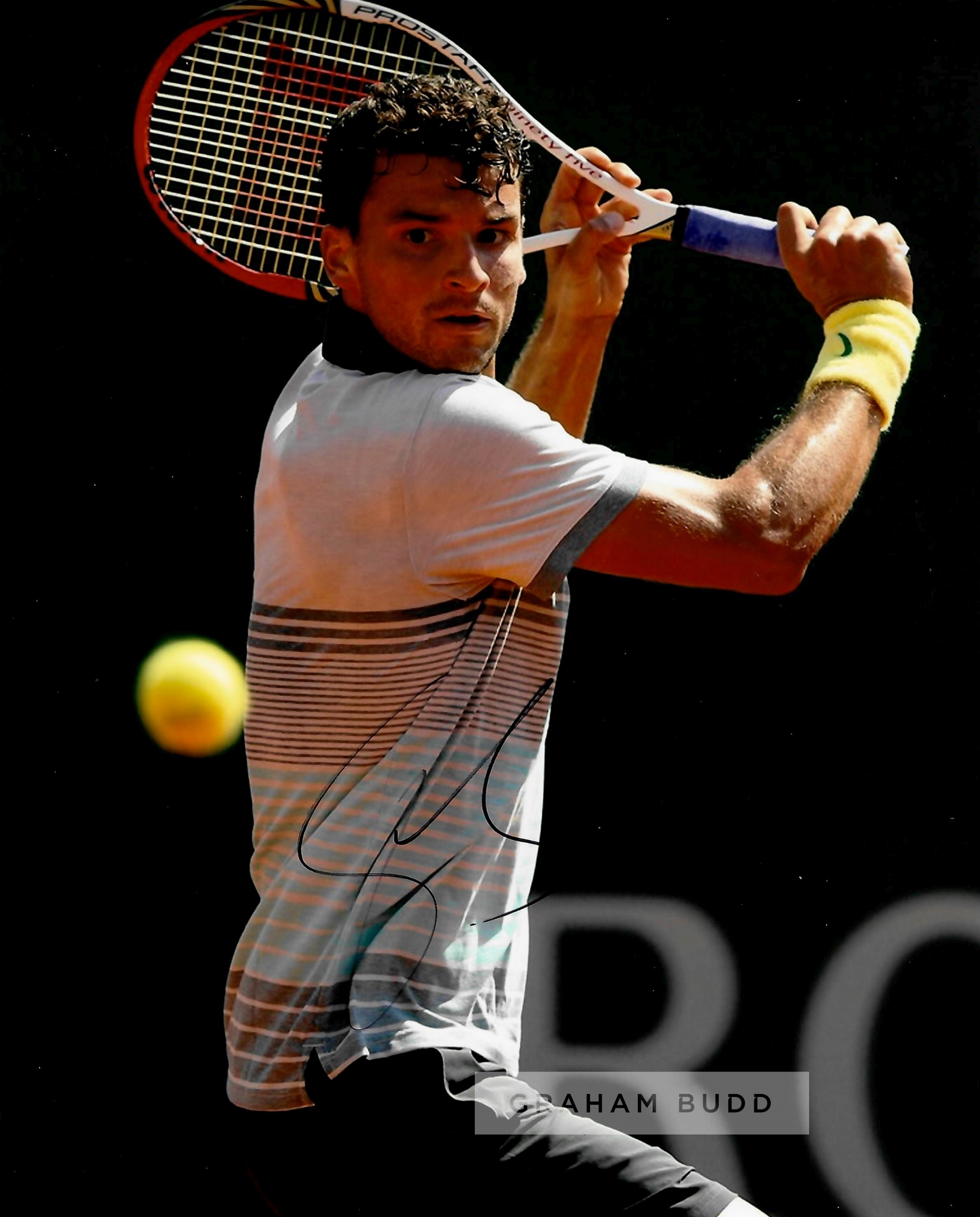 Collection of 11 signed photograph of tennis players from the men's game, including Roger Federer ( - Image 3 of 11