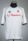 Les Ferdinand white Tottenham Hotspur no.9 home jersey v Everton, played at Goodison Park, 17th