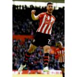 Southampton collection of seven signed photographs, including Stuart Armstrong, Danny Ings, Nathan