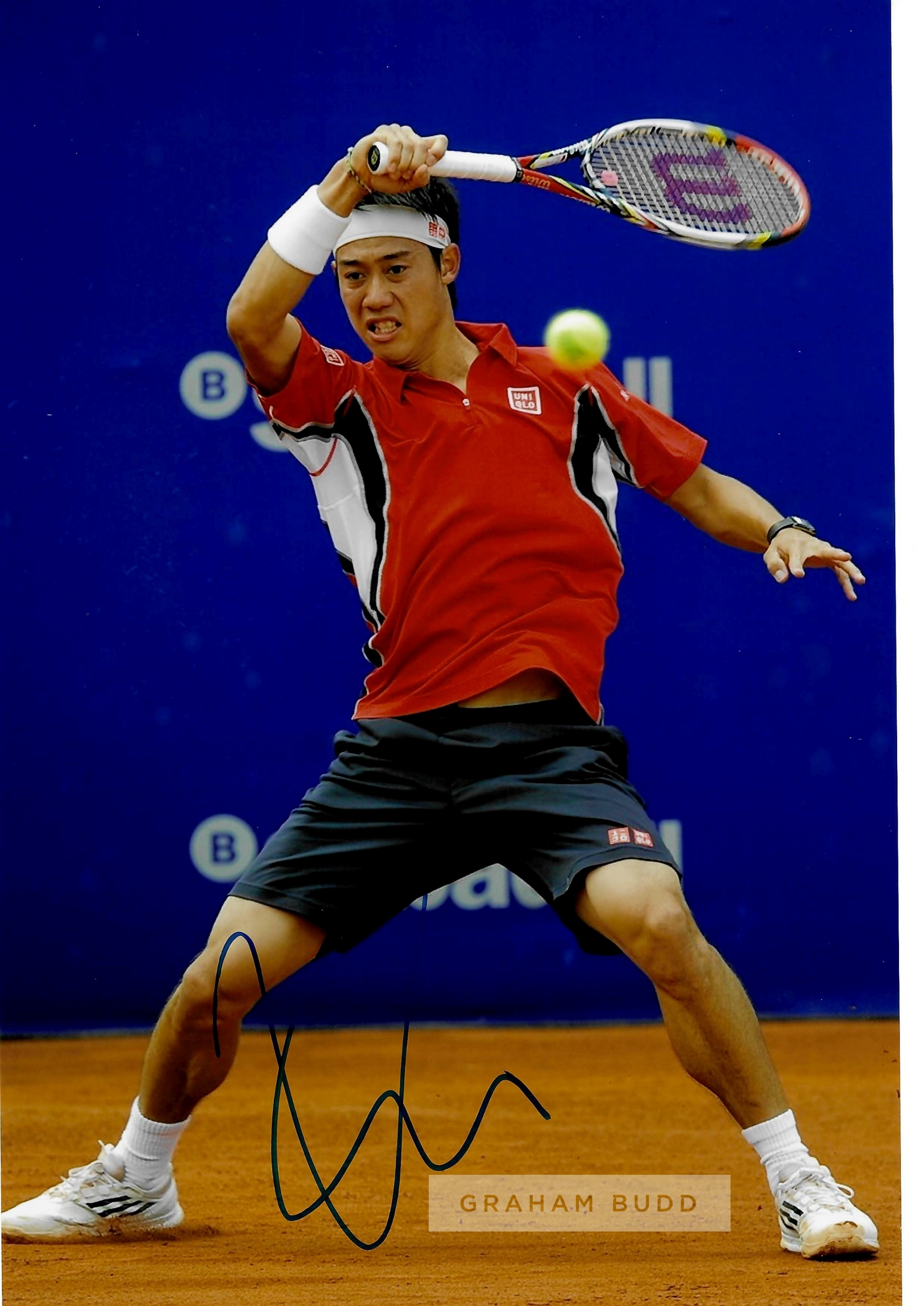 Collection of 11 signed photograph of tennis players from the men's game, including Roger Federer ( - Image 10 of 11