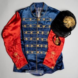A set of racing colours of HM King George VI originally in the training yard of Noel Murless at