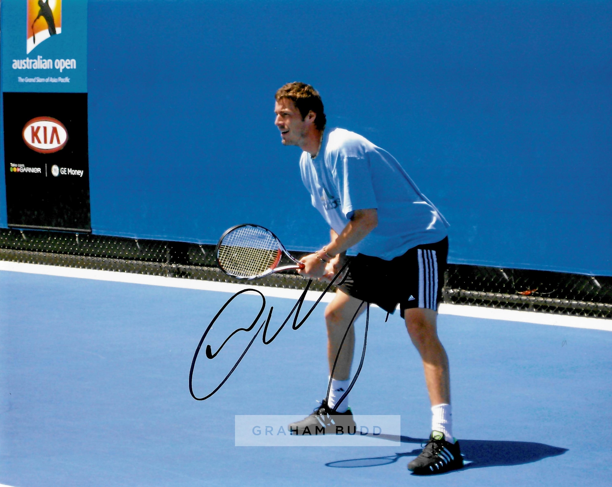 Collection of 11 signed photograph of tennis players from the men's game, including Roger Federer ( - Image 8 of 11