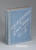 R.F. & H.L. Doherty on Lawn Tennis, published by "Lawn Tennis", 1903,  blue hardback with white