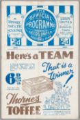 Leeds United v Bradford P.A. programme 26th December 1931,