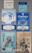 A collection of 40 Tottenham Hotspur programmes and 24 tickets from the 1961-62 season, 25 homes (21