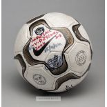 Matchball from Arsenal's Premier League clinching match v rivals Tottenham Hotspur at White Hart