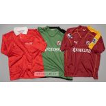 Two Reading football jerseys, comprising Graham Stack green Reading no.21 goalkeeper's jersey, circa