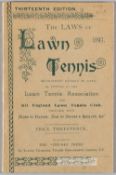 “The Laws of Lawn Tennis” for 1897 as adopted by the Lawn Tennis Association and The All England