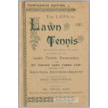 “The Laws of Lawn Tennis” for 1897 as adopted by the Lawn Tennis Association and The All England