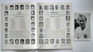 England 1966 World Cup winners original tournament programme in mint condition, Cadets cigarette and