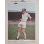 Billy Bremner Leeds United and Scotland signed Ty-phoo tea 2nd series photo card, lovely neat,