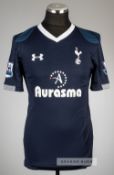 Jermain Defoe navy Tottenham Hotspur no.18 away jersey, season 2012-13,  Under Armour, short-sleeved
