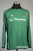 Kasey Keller green and navy Tottenham Hotspur no.13 goalkeeper's jersey, season 2003-04, Kappa,