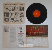 Liverpool FC signed 12” vinyl record “The Kop Choir” Liverpool Club's Own Football Sound, actual