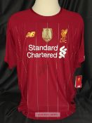 Trent Alexander Liverpool signed 2018-19 Liverpool jersey special edition with six Champions