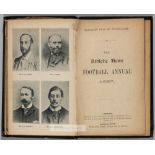 The Athletic News Football Annual 1897, eleventh year of publication, hardback, 222-pages, featuring