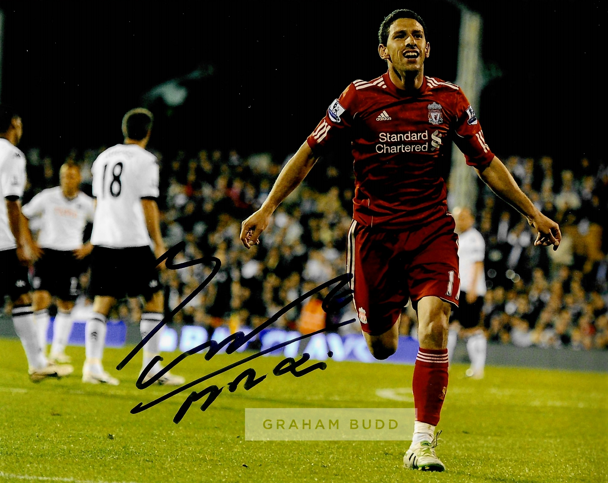 Liverpool FC collection of eleven signed photographs, including Jordan Henderson, Glenn Johnson, - Image 5 of 11