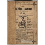 The Football Annual 1891, edited by Charles W. Alcock, published by Wright & Co., London, twenty-