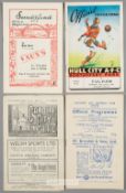 A collection of 330 Fulham away programmes dating between seasons 1946-47 and 1960-61, 1946-47 (