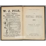 The Football Annual 1897, edited by Charles W. Alcock, published by Merrritt & Hatcher, London,