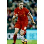 Liverpool FC collection of eleven signed photographs, including Jordan Henderson, Glenn Johnson,