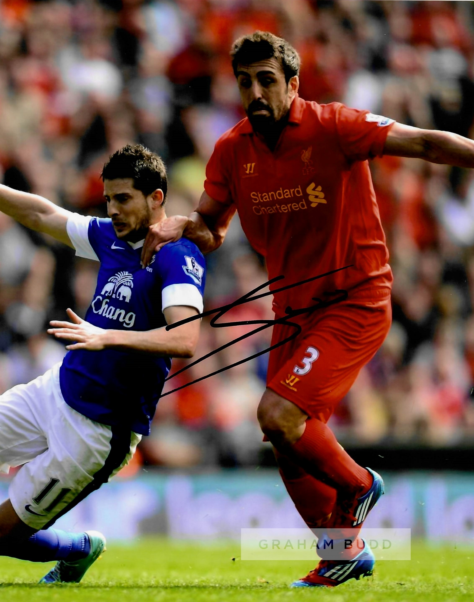 Liverpool FC collection of eleven signed photographs, including Jordan Henderson, Glenn Johnson, - Image 11 of 11