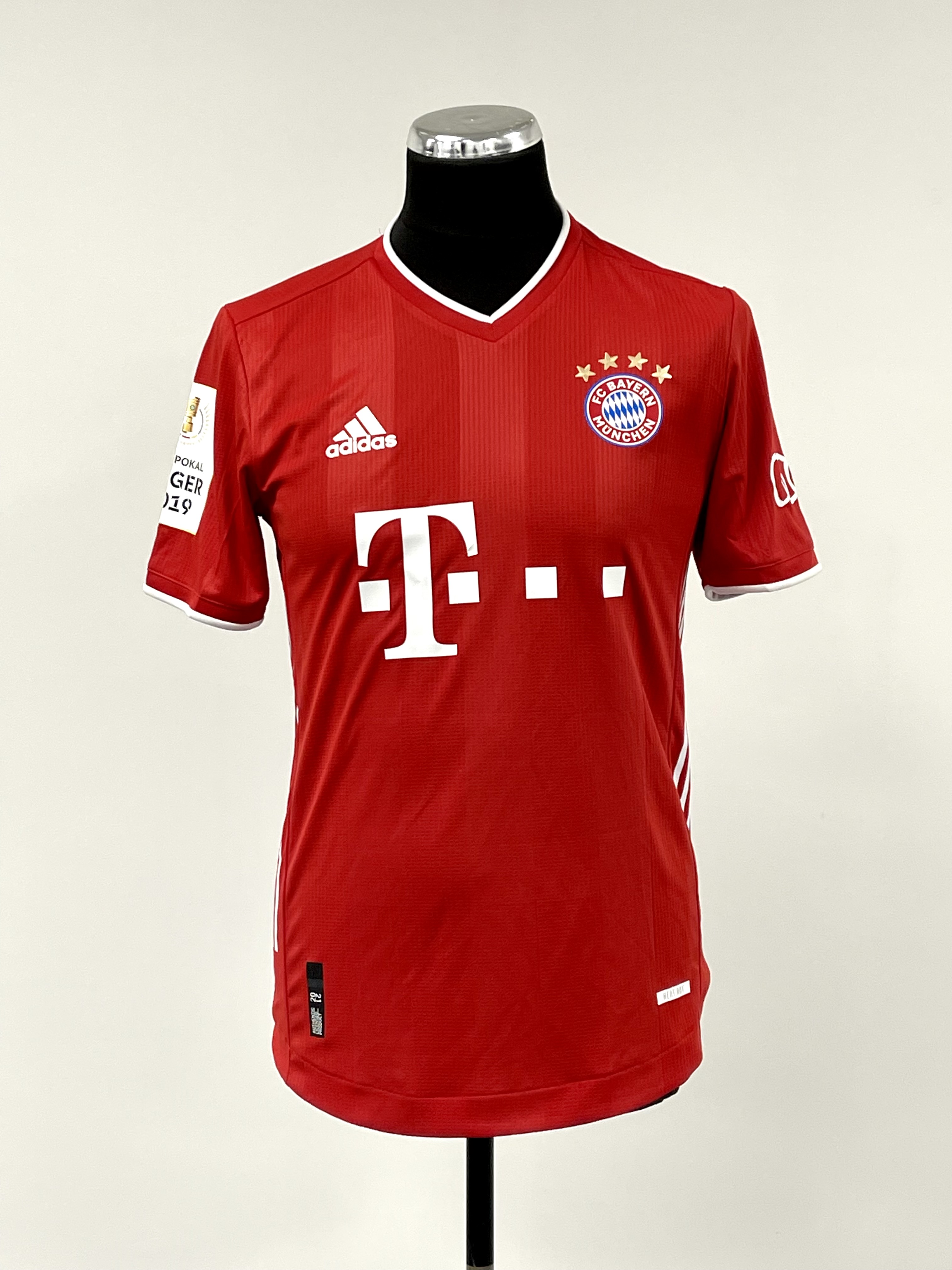 Philippe Coutinho squad signed red FC Bayern Munich no.10 home jersey, season 2020-21, match- - Image 2 of 3