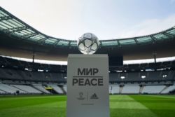 Adidas, UEFA Champions League Final 2021-22 Kick-off Ball, a Message for Peace