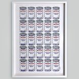 Banksy (b.1974) 'Soup Cans', Offset print in colours. Mounted on board. Unknown edition size.