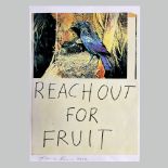 Tracey Emin (British, b.1963) 'Reach out for fruit', 2012, Home made inkjet print. Hand signed in